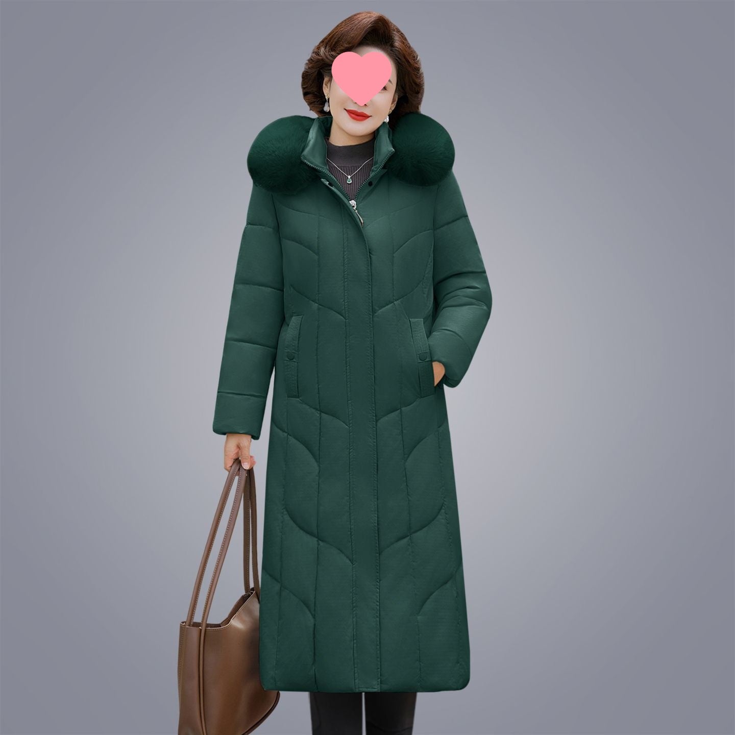 Casual Down Jackets For Middle-Aged And Senior Adults