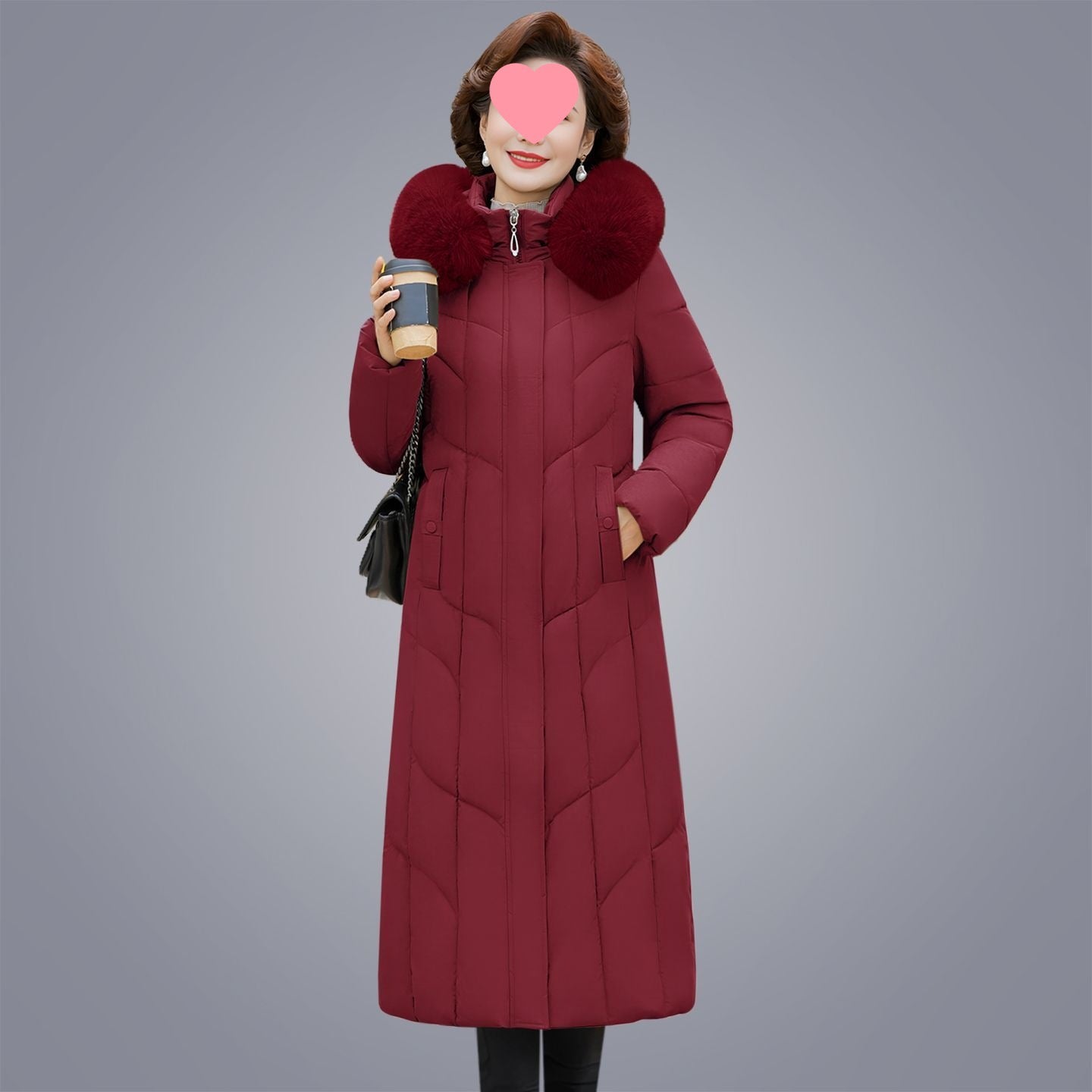 Casual Down Jackets For Middle-Aged And Senior Adults